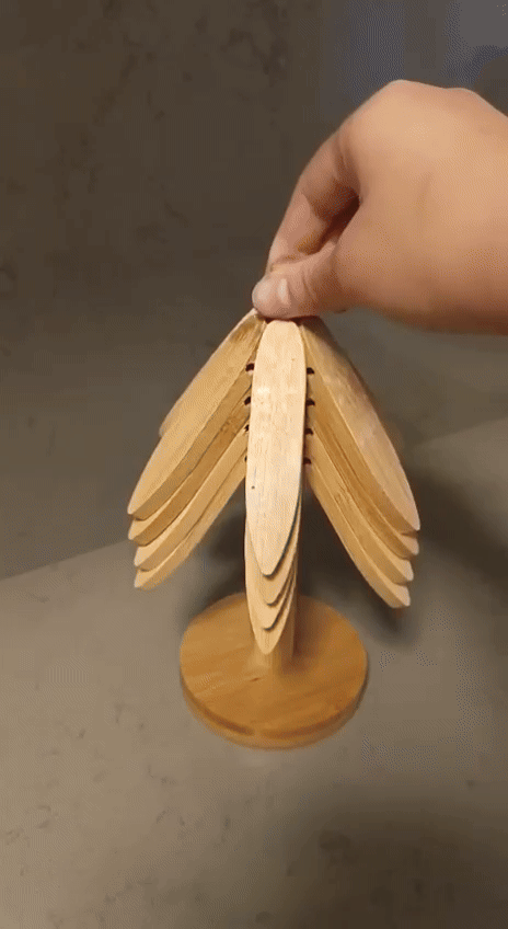 Standlı Bambu ağaç Nihale Seti